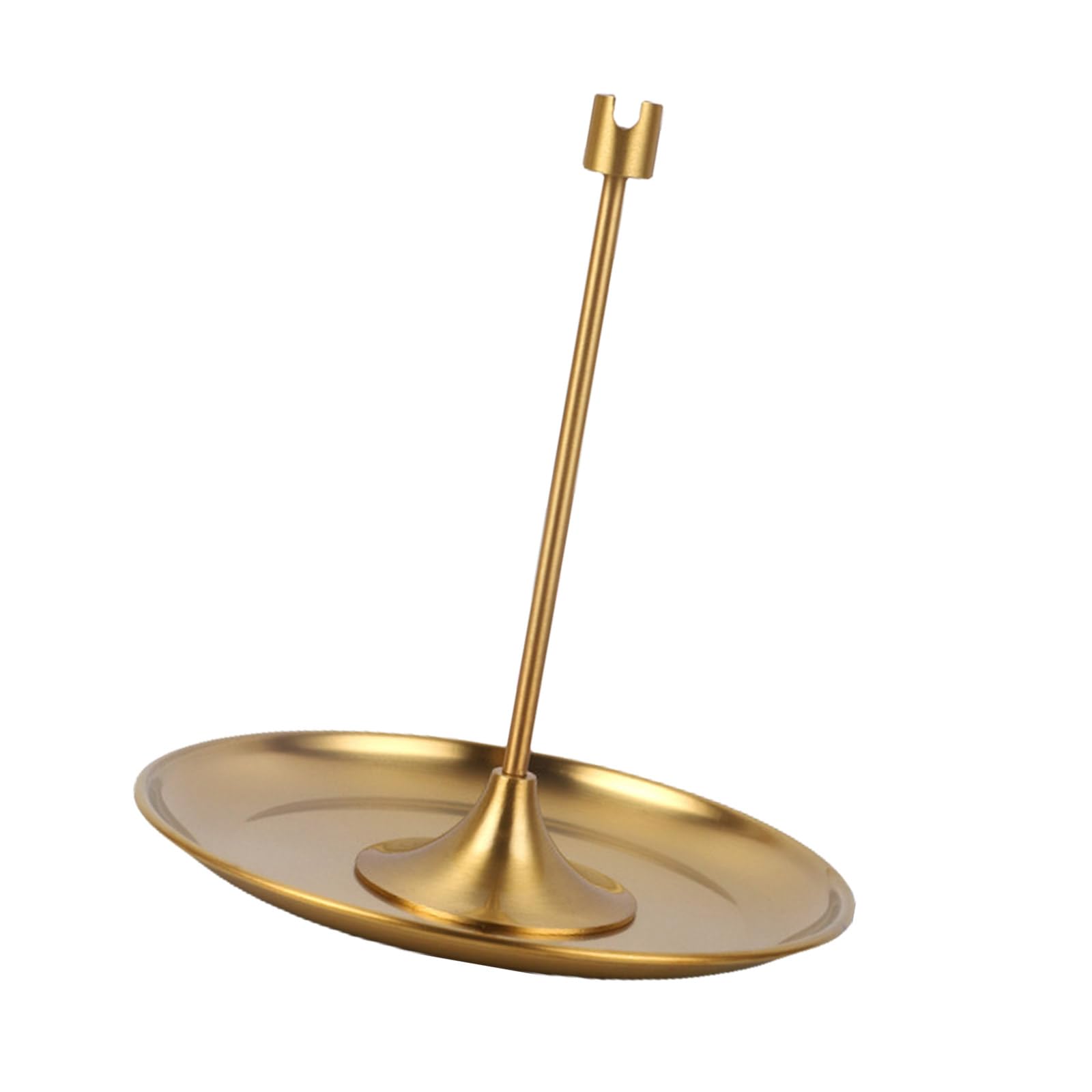 Tsophreniq Multifunctional Incenses Holder Clip Incenses Burners Stand Base with Plate Ashes Catcher Tray Set for Meditations Room Home Fragrances Accessories
