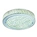 Produktbild Searchlight Vesta LED Flush Ceiling Light Polished Chrome/Crystal