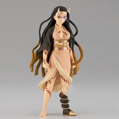 Miniatura 2 de Demon Slayer Figuras de acción Kamado Nezuko Ghosting PVC Anime Toy Coleccionables Decoraciones Regalo de Cumpleaños 6.3 in