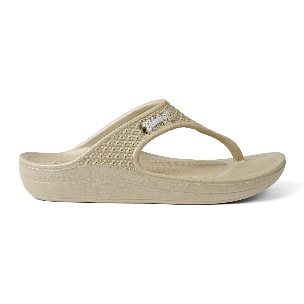 SOLETHREADS MUFFIN Women Flip Flops|Durable | Sturdy | Lightweight Waterproof | Comfortable | Indoor Outdoor Slippers |Stylish & Colorful Sandal| Summer Slippers|Flip Flops for Women|GLAZED MOCHA|4 (B0D1QVD6C4) Amazon Price History, Amazon Price Tracker