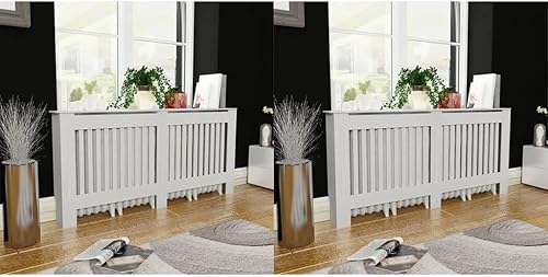 MDF para el hogar, calentador de sala de estar, soporte lateral para calefacción, cubierta de radiador, estante de gabinete de calefacción, estilo