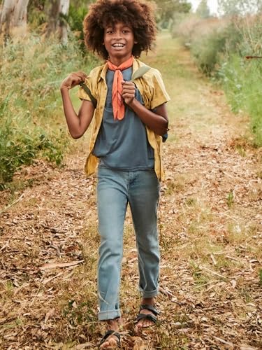 Mayoral Basic Regular fit Trousers for Boys Grey Blue4