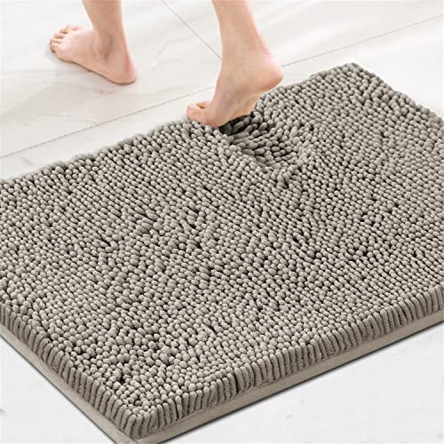 Badvorleger Badematte rutschfest Waschbar Badezimmerteppich Flauschig Badteppich Wasserabsorbierenden Duschvorleger…