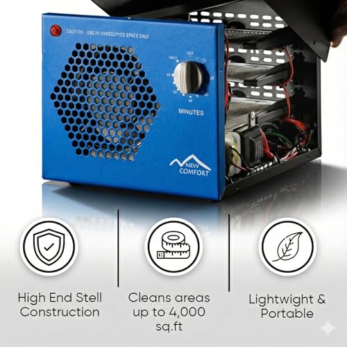 Purificador de aire comercial Blue con generador de ozono y UV miniatura 5