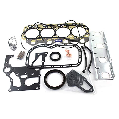 SINOCMP 4JA1 Gasket Kit Set for Isuzu D-Max Panther Crosswind NHR54 TFR54 Engine