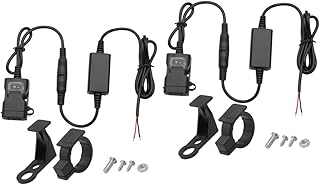 2Pcs Carregador USB Interruptor Adaptador De Energia Carregadores De Celular Carregador De Celular USB Um Carregador Carregadores De Celular Adaptador De Energia De Motocicleta