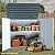 DWVO Outdoor Weather-Resistant Horizontal Storage Shed, 35 Cu Ft Capacity, Lockable and Waterproof, Suitable for Storing Garden Tools, Light Gray
