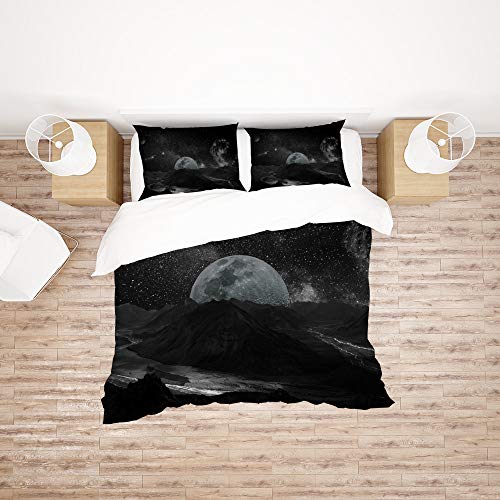 Juego de funda de edredón de poliéster de 3 piezas matrimonio Pattern3 3