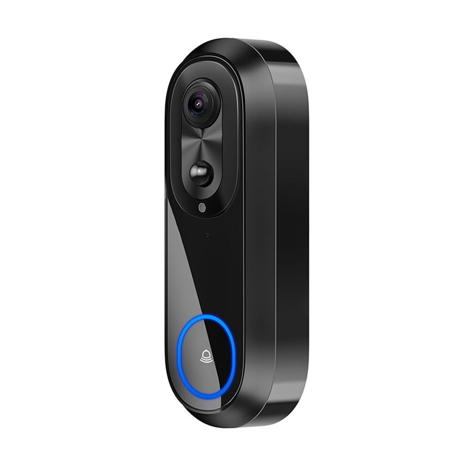 Portero automático. Timbre con cámara y videoportero inteligente W5 con WiFi, detección de movimiento, audio bidireccional, visión nocturna y cámara de seguridad inalámbrica for el hogar. Videoportero
