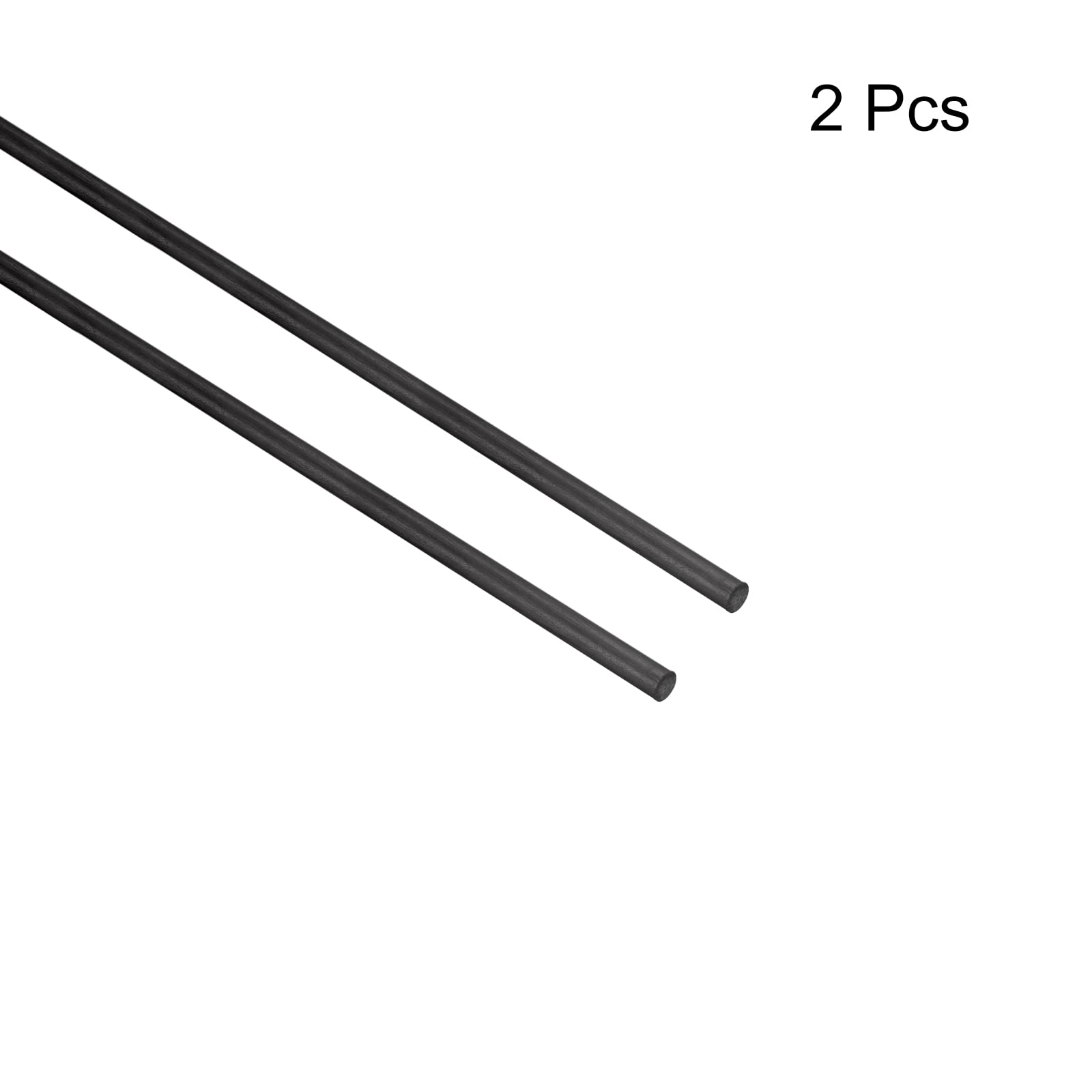 Sourcing Map Tiges En Fibre De Carbone 3mm X 150mm - Paquet De 4 Pour RC Avion Et Quadricoptère