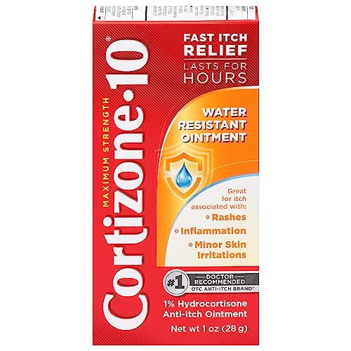 Cortizone-10 Water Resistant Anti-Itch Ointment 1 Ounce