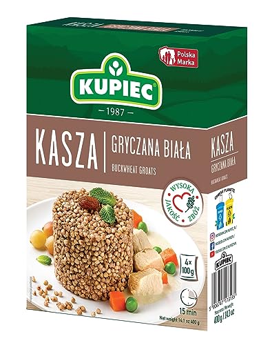 Kupiec Kasza Gryczana Biala - Trigo sarraceno blanco (400 g)