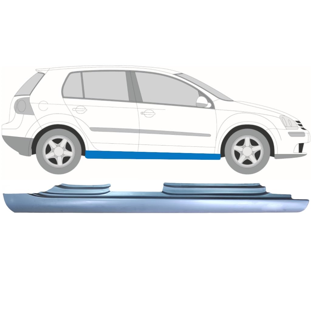 Voll schweller für Volkswagen Golf 5 2003-2009 / Rechts