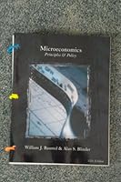 Microeconomics Principles & Policy 1133769136 Book Cover