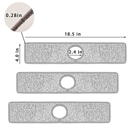 Tapis absorbant pour robinet de cuisine anti-éclaboussures lavable évier - 3