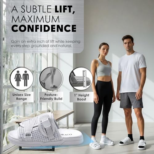 Image of Draco DracoSlides Reflective Slides for Men and Women, Wrapped in Reflective 3M with Adjustable Straps for Wide /Narrow Feet, Sandals with Arch Support & Slip Resistant, Men & Women Footwear, Black