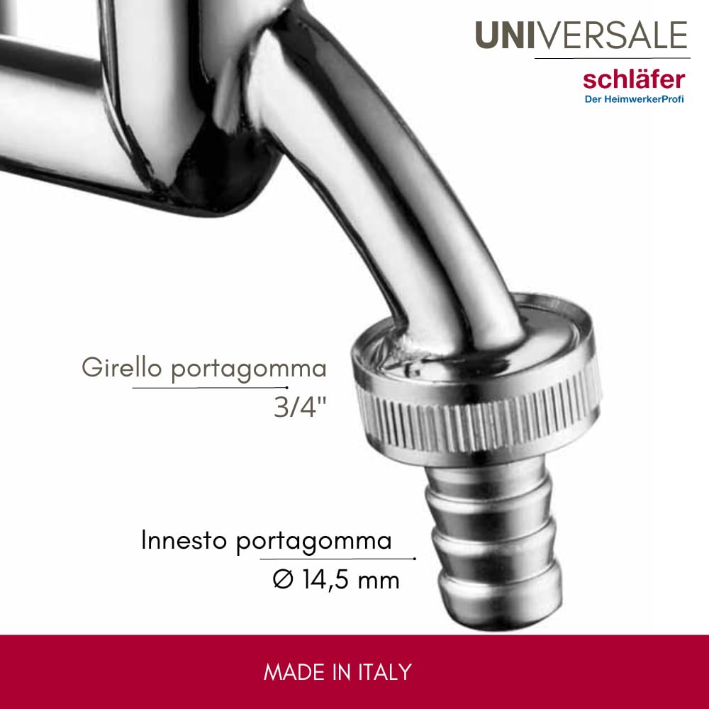 Schläfer 433110 1/2-Inch Drain Valve Chrome - Image 3