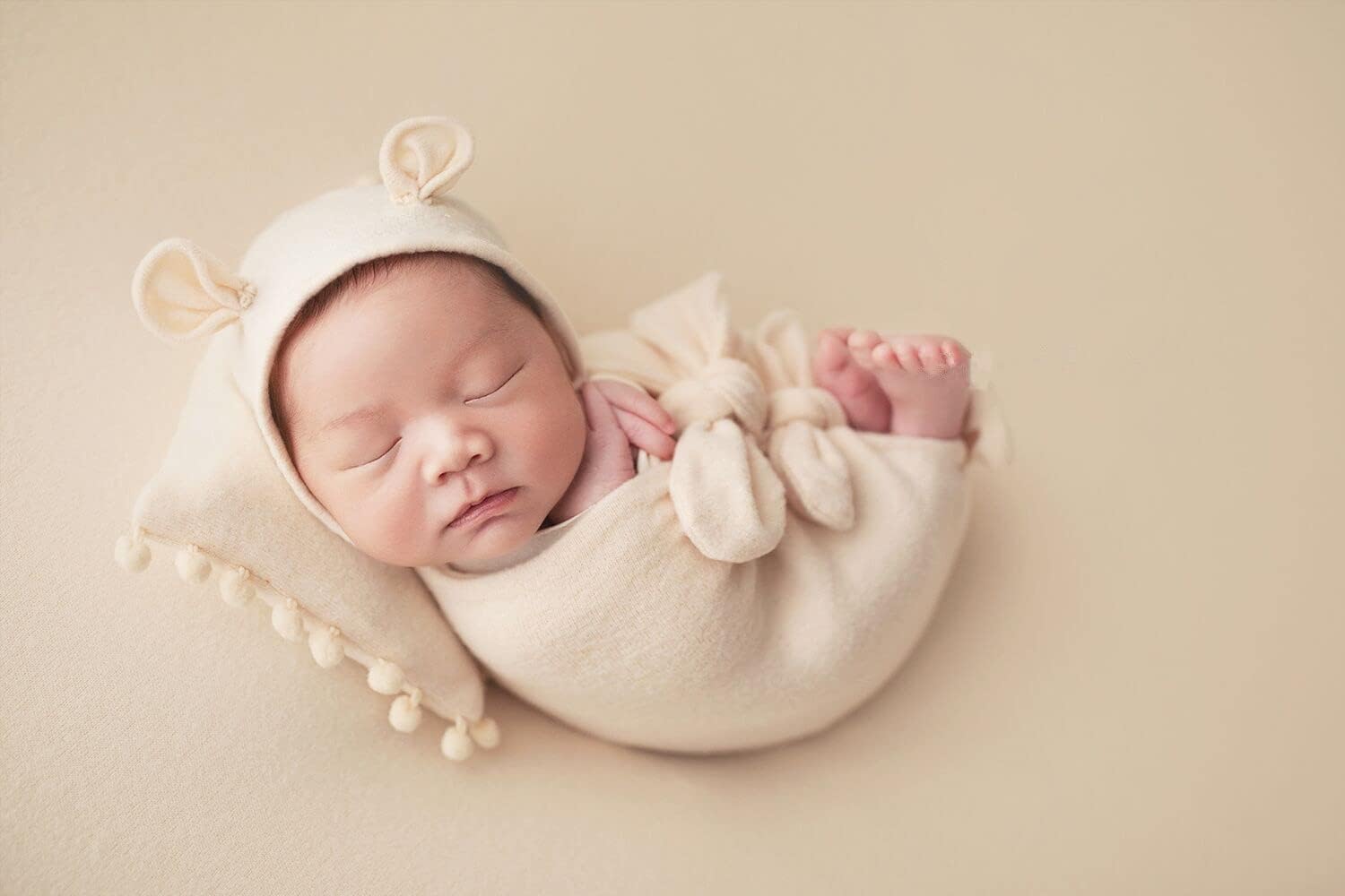 Newborn Baby Boy Girl Photography Props Set of 4 Pcs image 3
