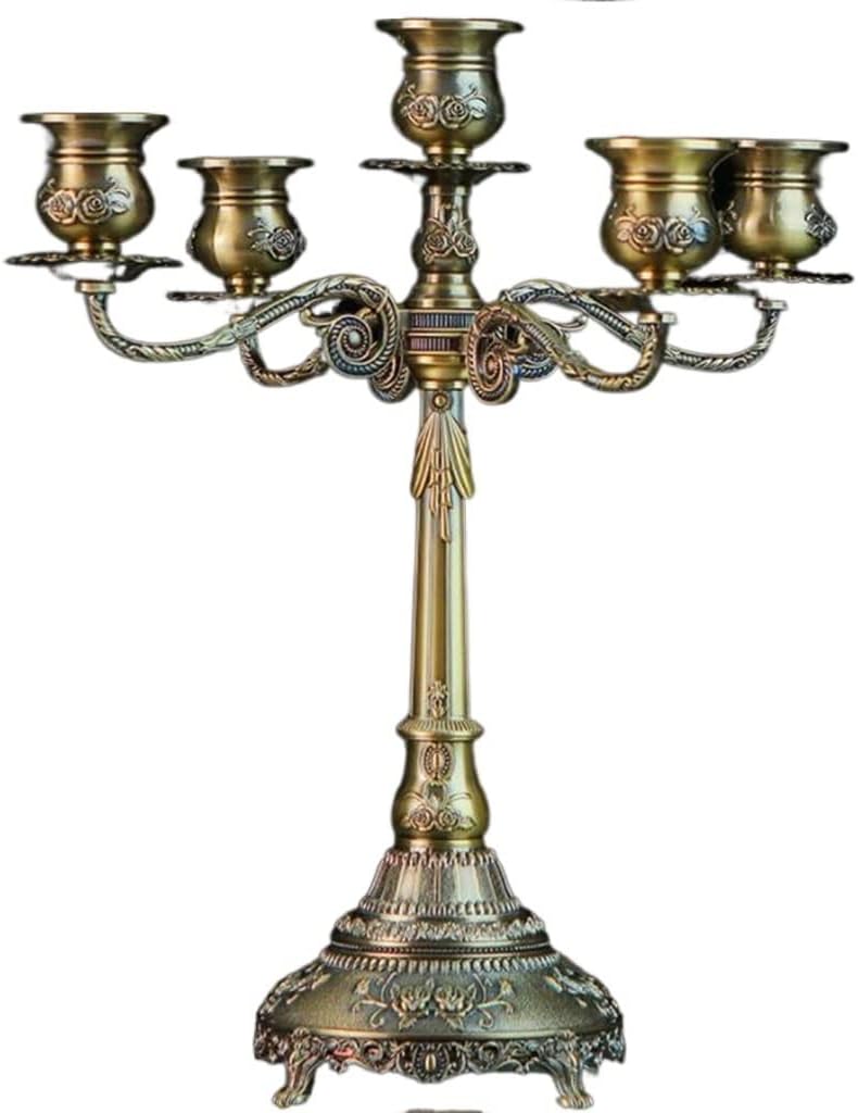 Candlestick Set Pieces Nordic Home Retro European Dinner Romantic Birthday Table Decor Candle