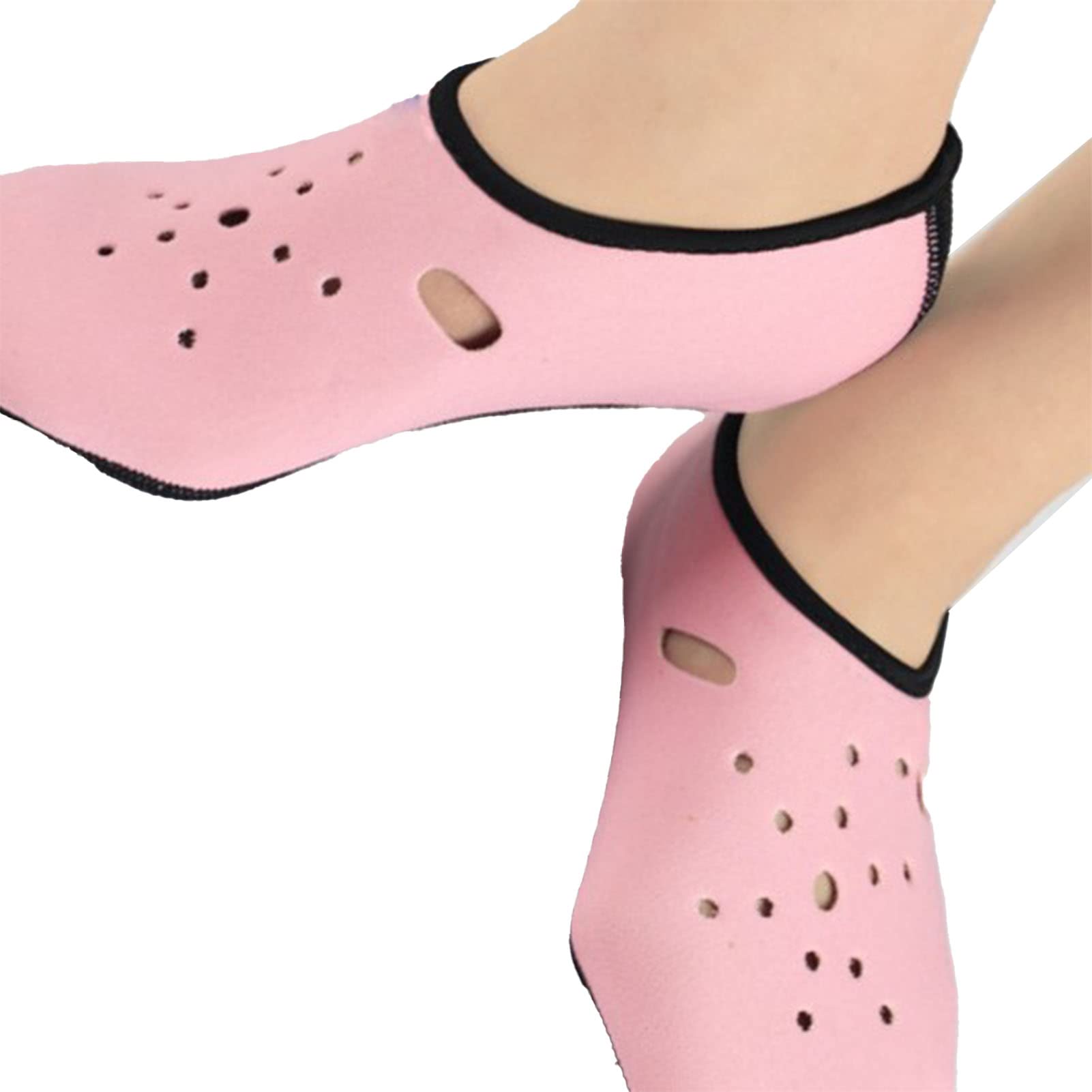 Water Socks, Thickened NonSlip Neoprene Swimming Socks Multifunctional Snorkeling Diving Socks for Men (L)