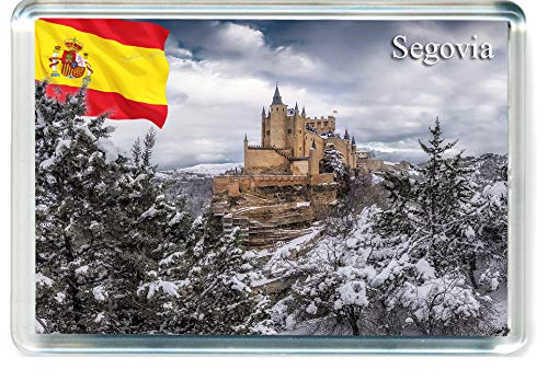 DreamGirl H314 Segovia Imán para Nevera Spain Travel Fridge Magnet