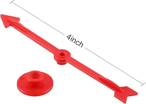 Miniatura 4 de CHENGU 25 piezas de 4 pulgadas Flecha Spinners juegos en 5 colores Magic Spinner para actividades de aula, juego de mesa de plástico