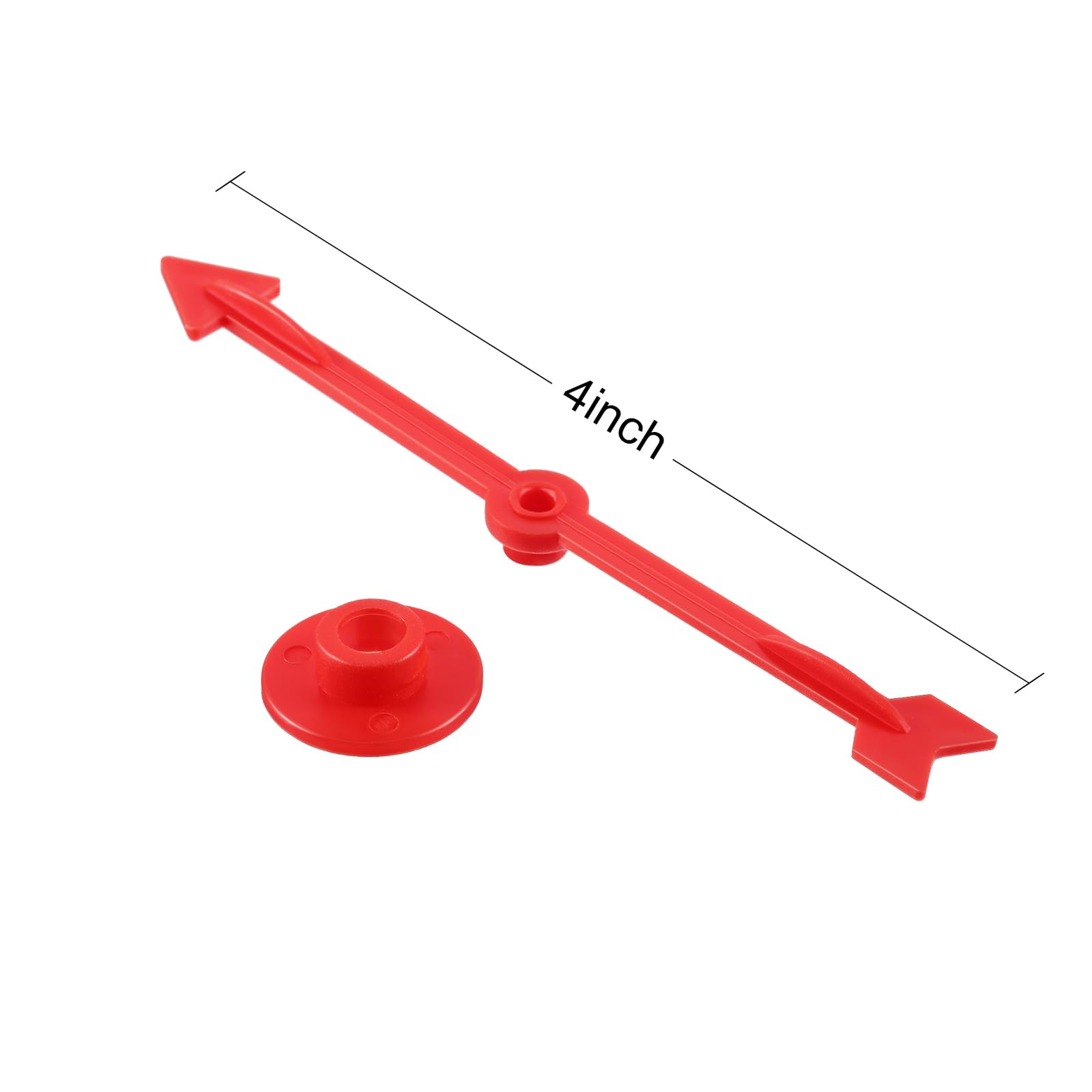 PRETYZOOM 25 Pièces Flèches Rotatives En Plastique Avec Ventouse Jeu De Pointeur Rotatif Compact Pour Jeux De Société Activités Ludiques Et Fêtes D'enfants