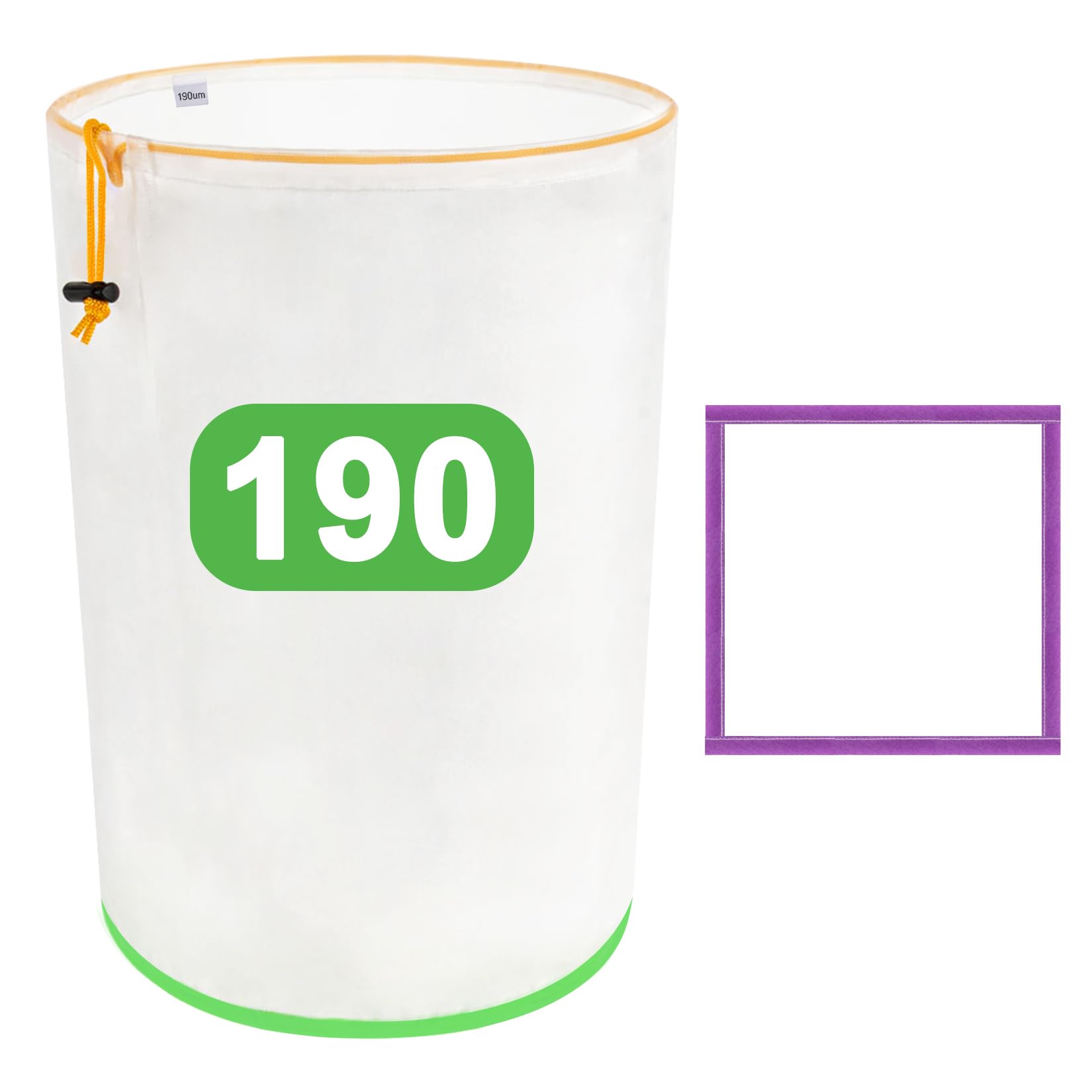5 Gallon Filter Bag - Fine Nylon Mesh -7