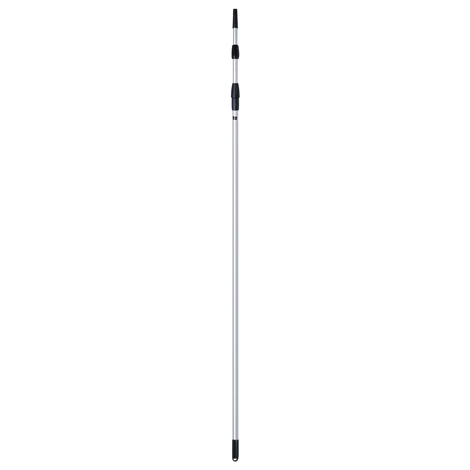 Apex Manico Allungabile in Alluminio Professionale con Filetto e Cono – Estensibile fino a 6 Metri, Leggero e Robusto per Attrezzi Pulizia