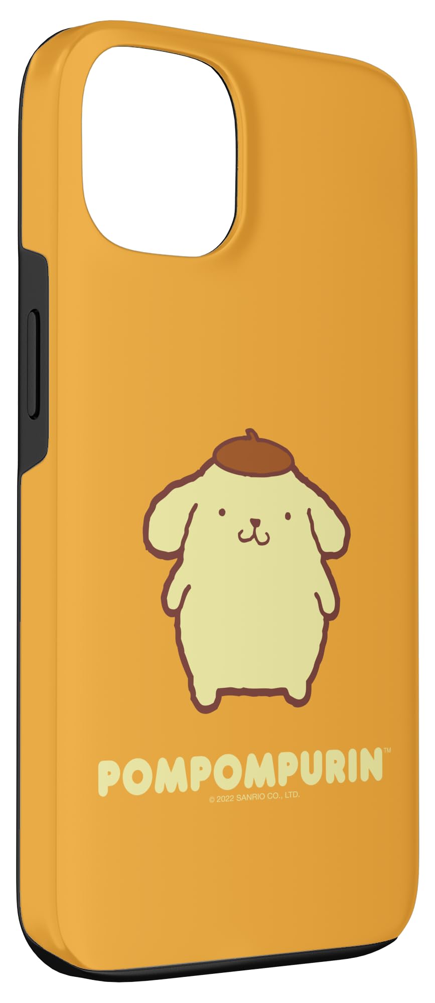 Custodia per iPhone 13 Carattere Pompompurin anteriore e posteriore