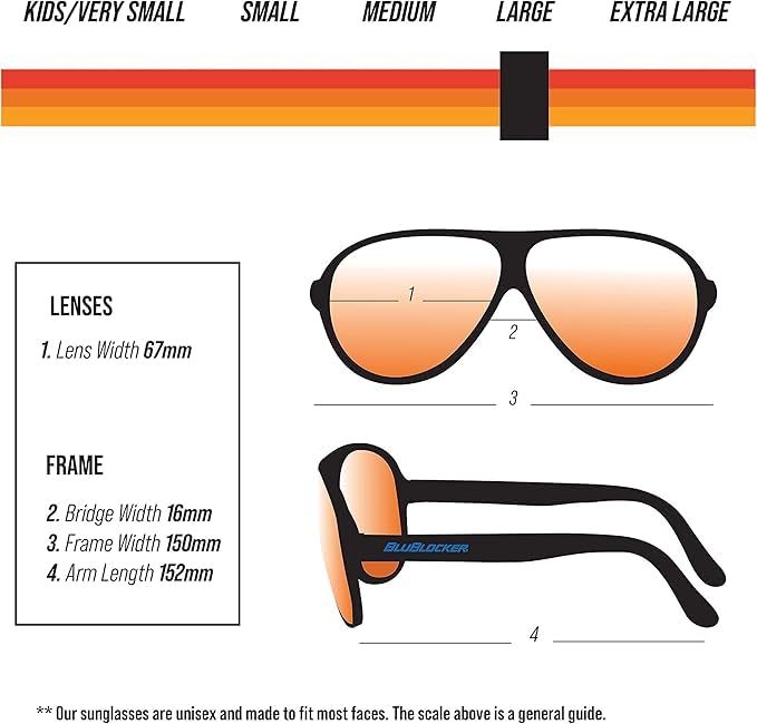Image of BluBlocker Original Aviator Sunglasses | Retro | Blocks 100% of Blue & UV light | For Men & Women | Reduce Glare & Eye Stress