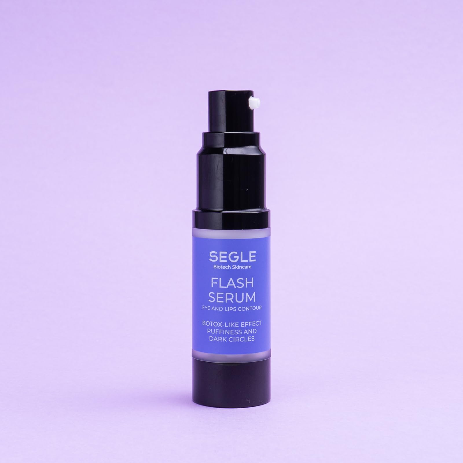 Segle | Contorno de Ojos Antiarrugas Flash Serum | Reduce las bolsas y las ojeras | Hidrata y protege | 15 ml