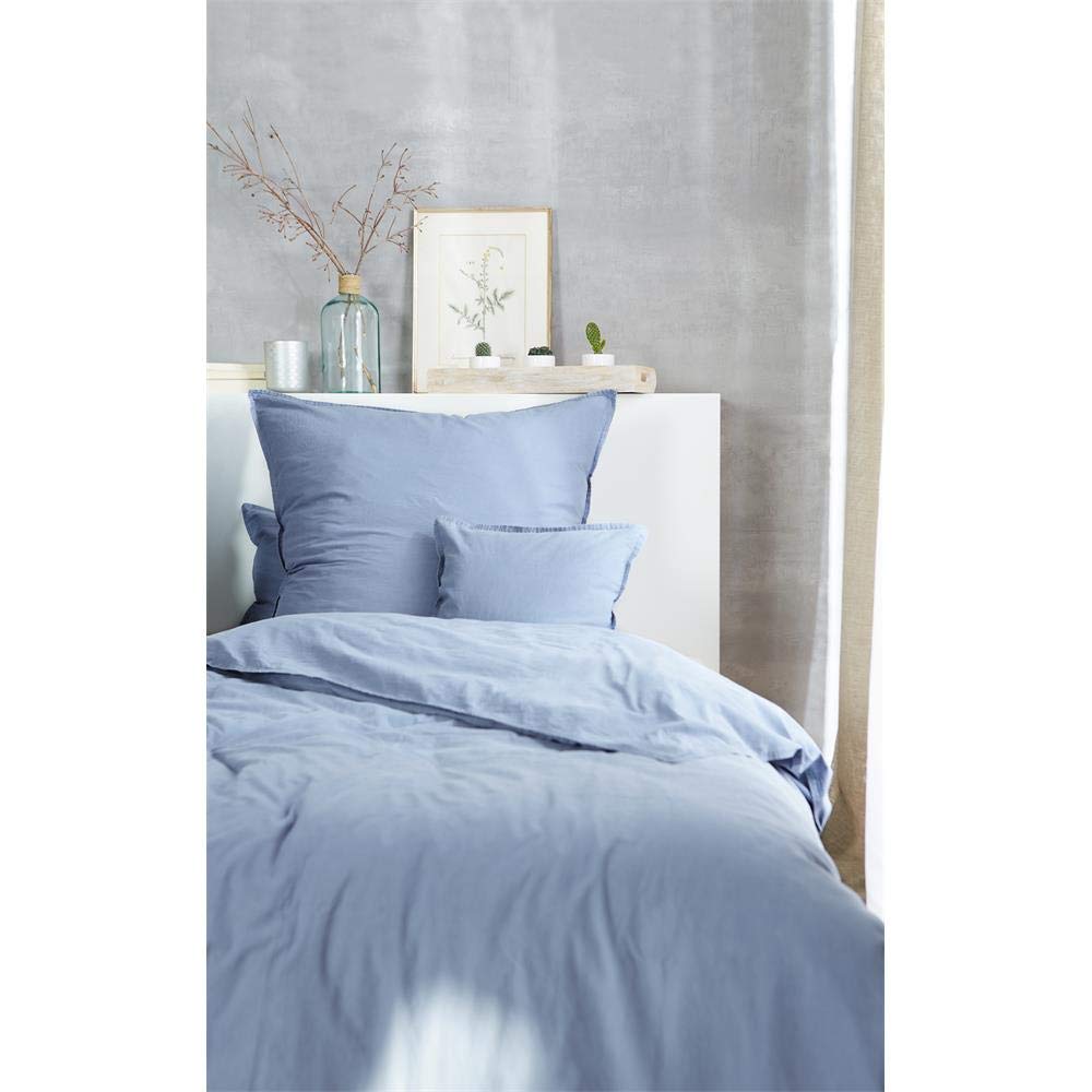 Thomas rinforzato di biancheria da letto stonewashed | 365 viola – 135 X 200