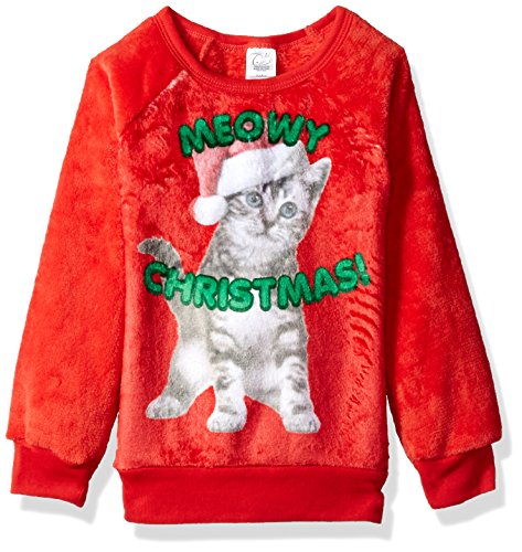 Big Catmas Girls Cozy Woobie Pullover Top