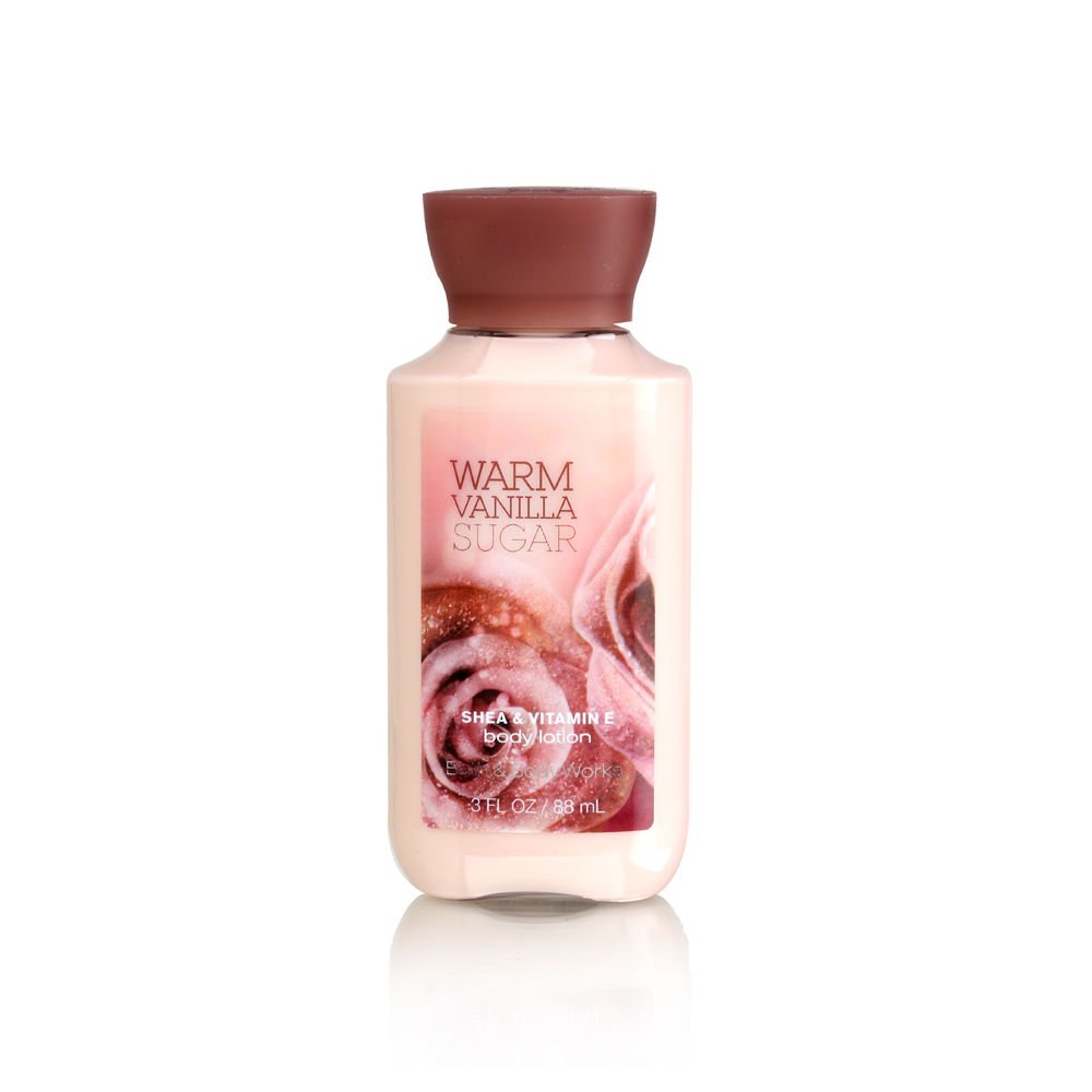 Bath & Body Works Warm Vanilla Sugar 3 oz Travel Body Lotion