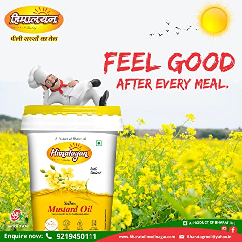 Image of Himalayan Yellow Mustard Oil 5 Liter Bucket