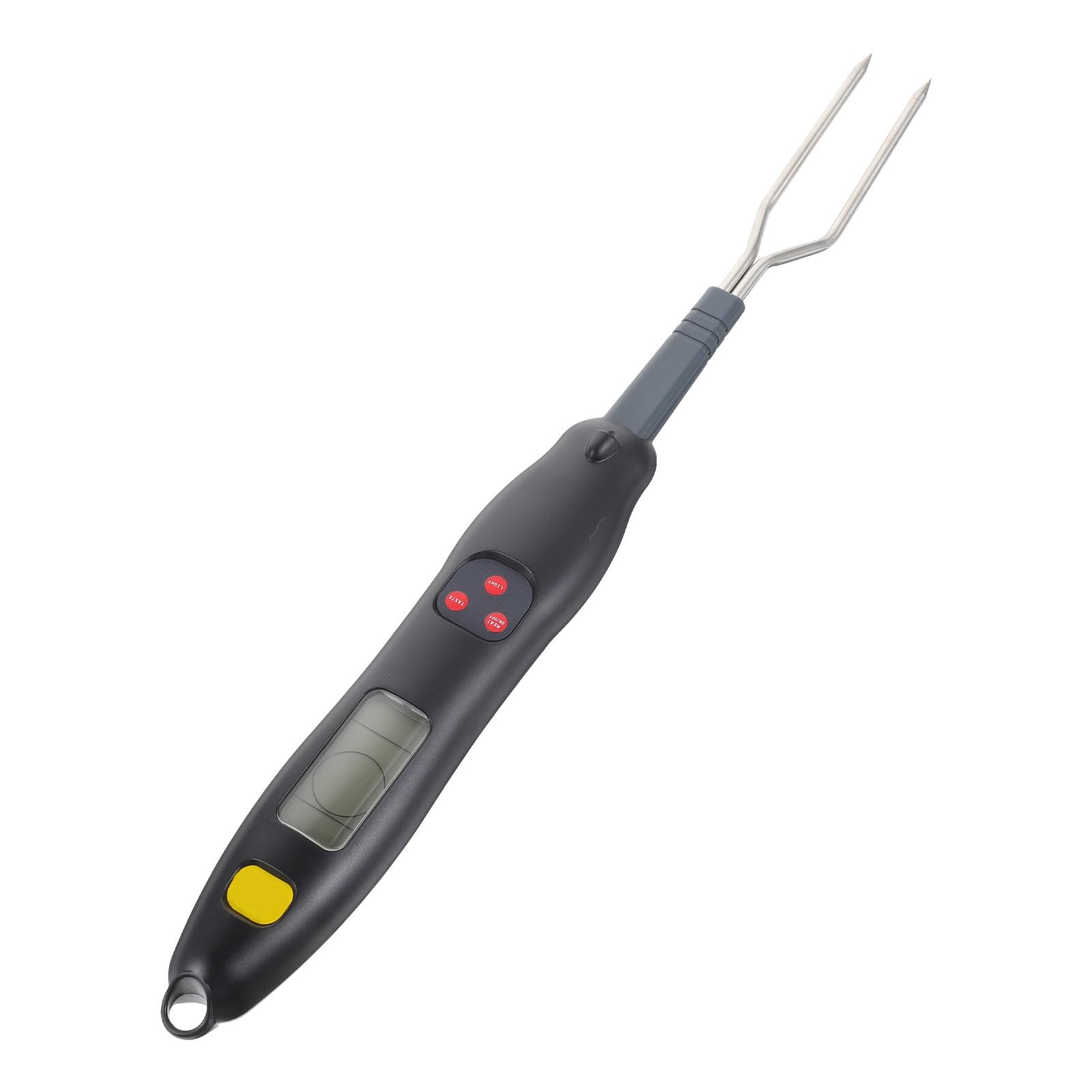 Digitales Grillthermometer Modell 206 aus Abs und Edelstahl Schwarz