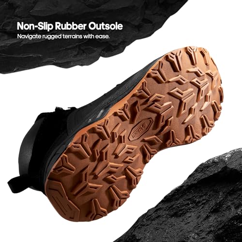 NORTIV 8 Women's Waterproof Hiking Boots Outdoor Trekking Camping Trail Hiking Boots4