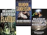 Brandon Sanderson 3 Books Collection Set (Arcanum Unbounded, Elantris, Warbreaker)