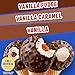 Drumstick Cookie Dipped Variety Pack, Vanilla Fudge, Vanilla Caramel, Vanilla Sundae Cone, 8 Count (Frozen)