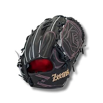 ジームス グローブ ZEEMS 限定三方親シリーズ 軟式グラブ　投手用 即戦力 ジームス Zeems 限定 軟式用グラブ 投手用 三方親 ZEEMSロゴ