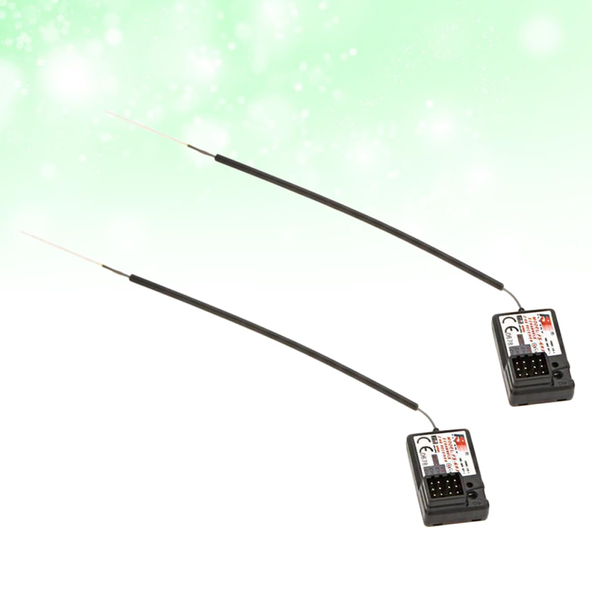 FELTECHELECTR Receiver Rm2322-1 3-Channel Rc Car Remote Control for 2.4ghz Transmitter Black