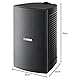 Yamaha NS-AW294 (BL) 2-Wege Außenlautsprecher paar (100 Watt, 87dB) schwarz