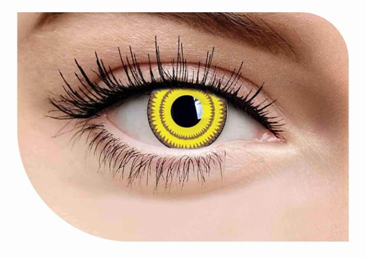 Optify Yearly Crazy Color Contact Lens (Zero Power,Big Mean,Pack of 1) (B0BK4QB6WW) Amazon Price History, Amazon Price Tracker