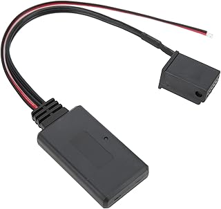 Adaptador auxiliar estéreo, resistente à temperatura, cabo auxiliar de música, substituição para Fiesta MK3 2 MK2 para automóvel