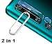 Produktbild NOKOER Kamera Linse Schutz für Xiaomi Mi Note 10/Note 10 Pro, [2in1] Kamera Schutzring + Kamera Schutzglas, 360 Grad Schutz Kamera Linse [Ultra-Klar 9H Härte] [Anti-Kratzen] - Silber