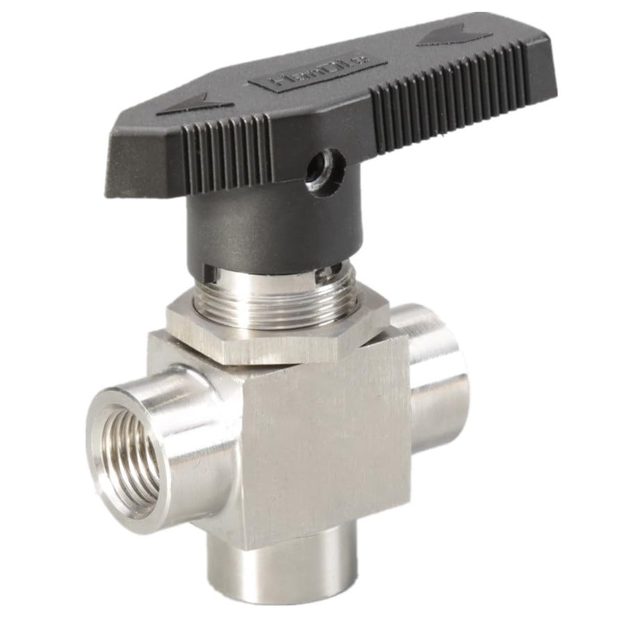 Amazon.com: 3 Way Ball Valve 1/8