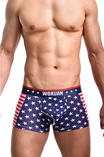 sandbank Men¡¯s American Flag Compression Shorts Running Workout Gym Summer Tight Shorts2