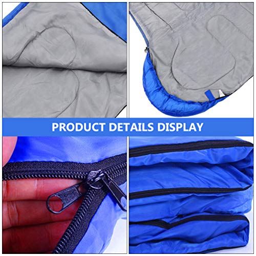 BESPORTBLE Saco de dormir para acampar, para mochileiros, para clima frio, para todas as estações, c