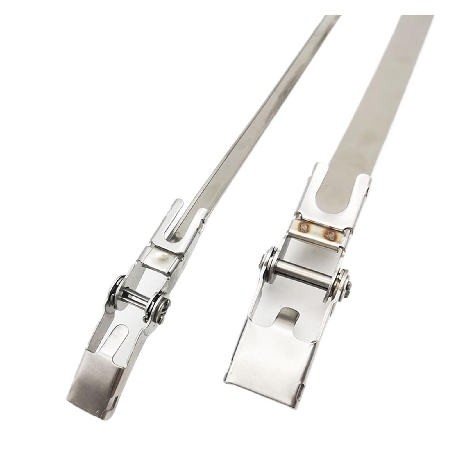 Fascette per Cavi Fascetta for Cavi Ratchet-Lokt in Acciaio Inossidabile 304, Larghezza 19 mm, Spessore 0,4 mm, Senza utensile, 19 * 500 mm, 10 Pezzi